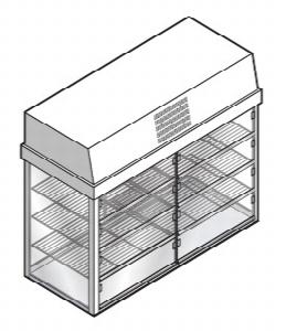 Витрина холодильная Emainox без дна Vtr 12 8035225