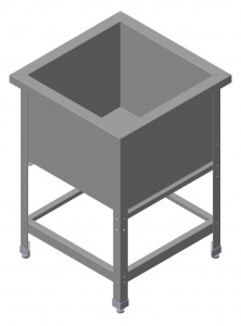 Ванна моечная T&T вмс-э/1-6/6