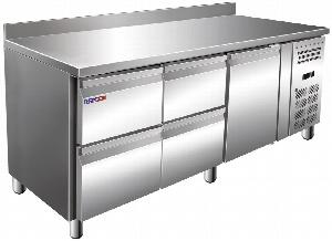 Стол морозильный Cooleq Gn3240Bt бортик 4 ящика+1 дверь