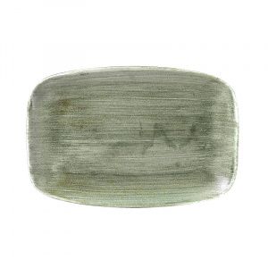 Блюдо прямоугольное Chefs 35,5Х24,5СМ, без борта, Stonecast Patina, цвет Burnished Green Pabgxp141