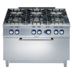Плита 6 конфорочная 900 серии Electrolux E9GCGL6CLM 391016 ГАЗ