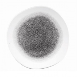 Тарелка мелкая "ВОЛНА" 26,4СМ, без борта, цвет Raku Quartz Black, Studio Prints Rkbqog101 – купить в RuOborudovanie.ru с доставкой до двери Купить тарелка мелкая "волна" 26,4см, без борта, цвет raku quartz black, studio prints rkbqog101 – цена от завода, доставка до двери | RuOborudovanie.ru