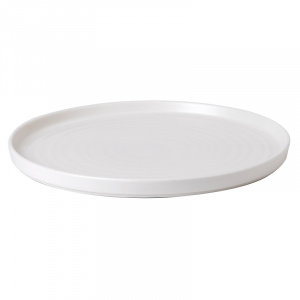 Тарелка мелкая Chefs Walled D21См H2См, с прямым бортом, Vellum, цвет White полуматовый Whvmwp211