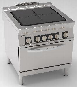 Плита 4 конфорочная 900 серии Tecnoinox Pfu8E9 316143