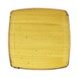 Тарелка мелкая квадратная 26,8СМ, без борта, Stonecast, цвет Mustard Seed Yellow Smssds101 – купить в RuOborudovanie.ru с доставкой до двери Купить тарелка мелкая квадратная 26,8см, без борта, stonecast, цвет mustard seed yellow smssds101 – цена от завода, доставка до двери | RuOborudovanie.ru